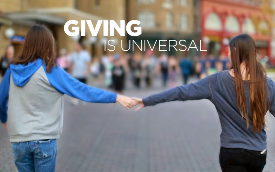 Giving is Universal