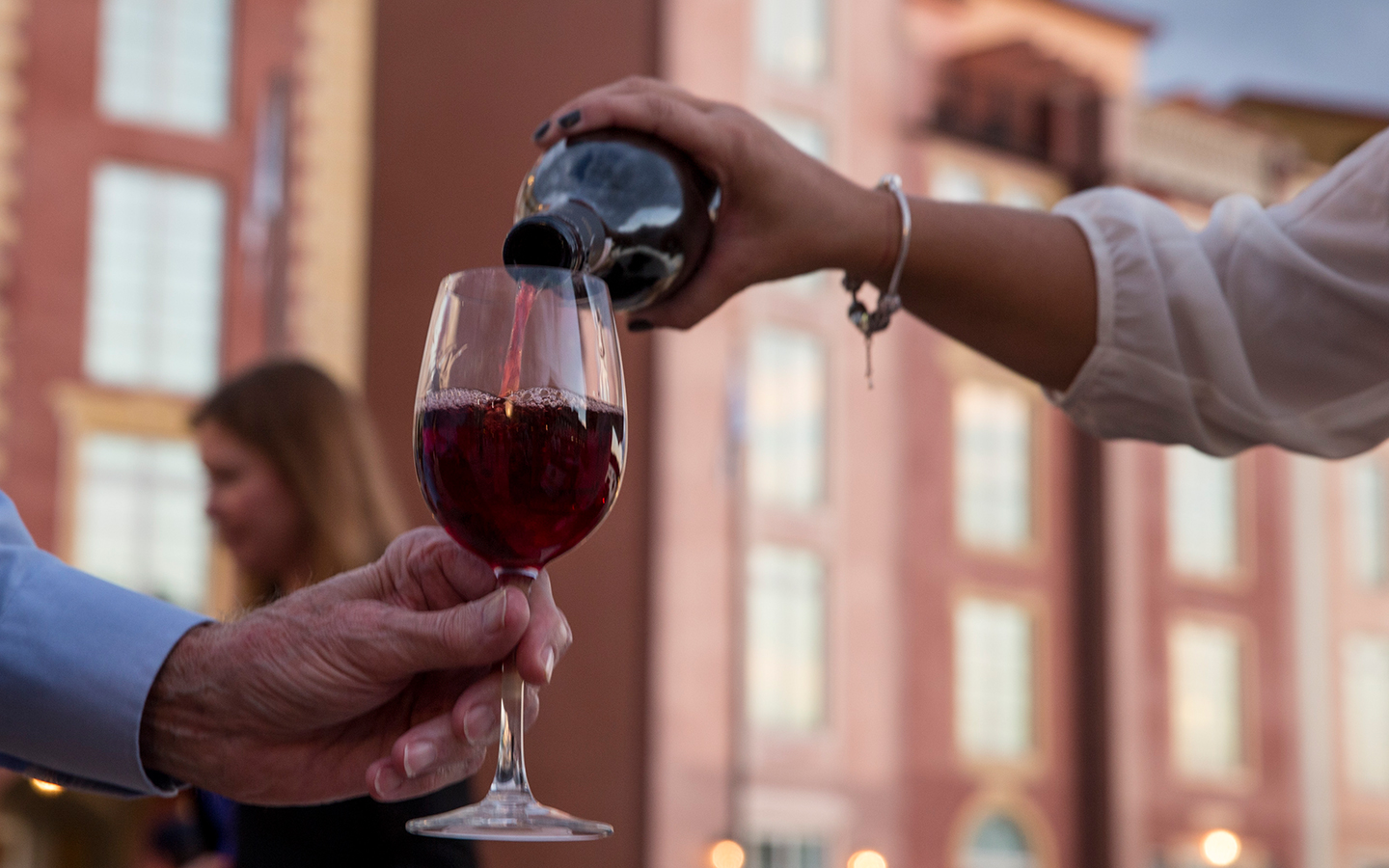 Enjoy a variety of red and white wines during Harbor Nights at Loews Portofino Bay Hotel at Universal Orlando Resort