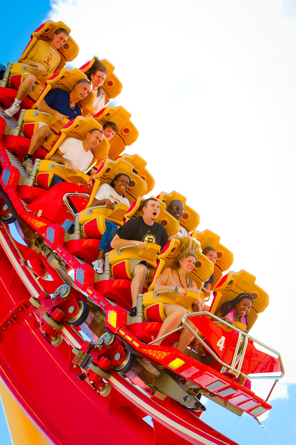 Create your own music video on Hollywood Rip Ride Rockit at Universal Orlando Resort