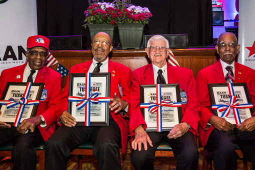 Tuskegee Airmen Share Their Stories With Universal Orlando Team Members