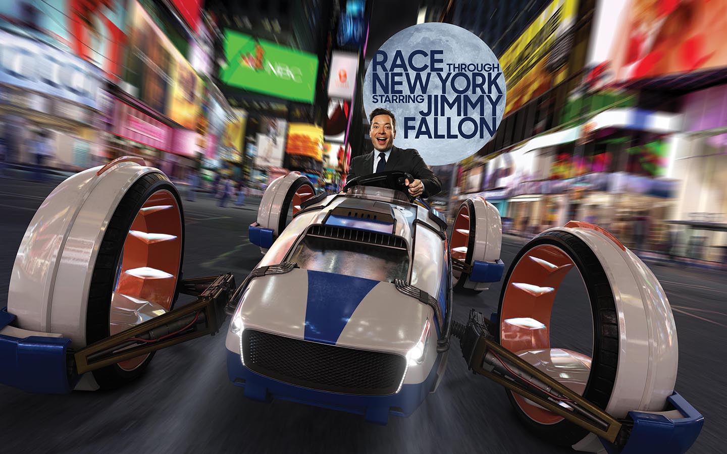 Step into 30 Rock and then it's off to the races with Jimmy Fallon.