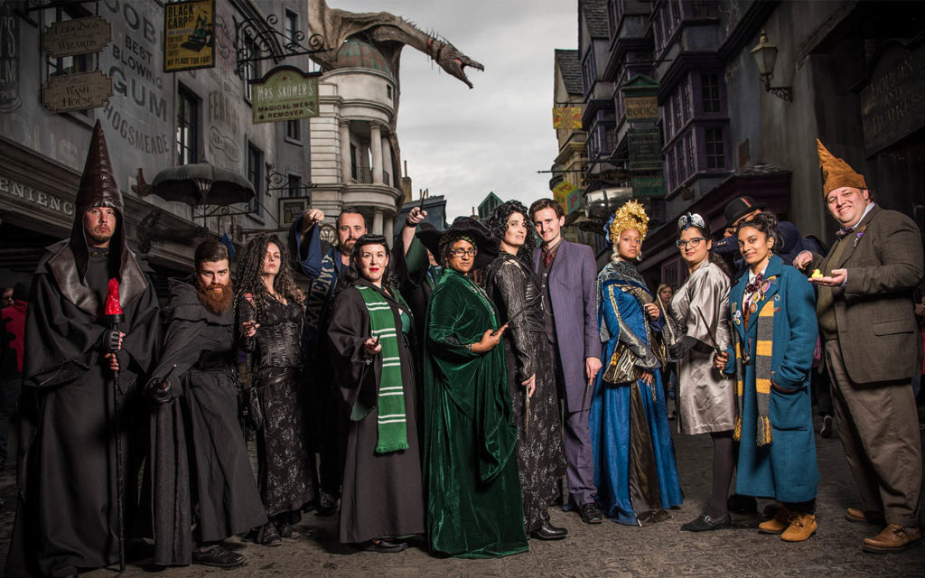 Fans gathered and cosplayed as their favorite characters from J.K. Rowling's Wizarding World during A Celebration of Harry Potter at Universal Orlando Resort.