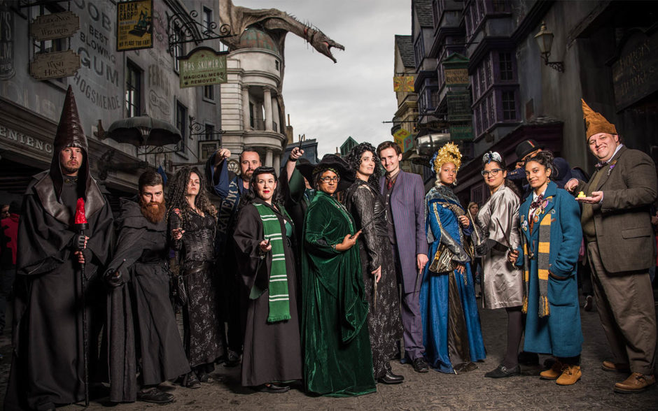 Fans gathered and cosplayed as their favorite characters from J.K. Rowling's Wizarding World during A Celebration of Harry Potter at Universal Orlando Resort.