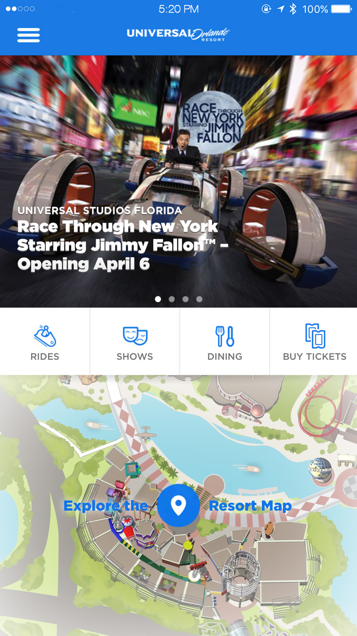 Download the Official Universal Orlando Resort App to access Virtual Line for Race Through New York Starring Jimmy Fallon.