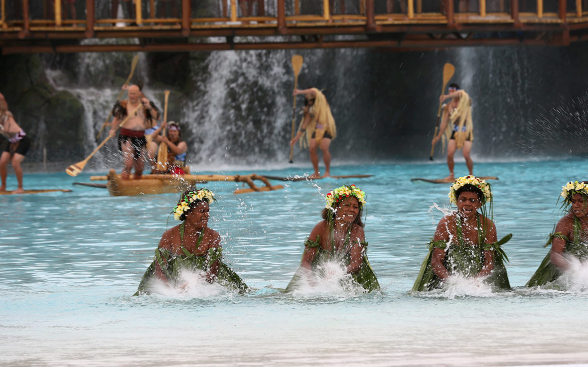 Universal's Volcano Bay Opening Water Dancers