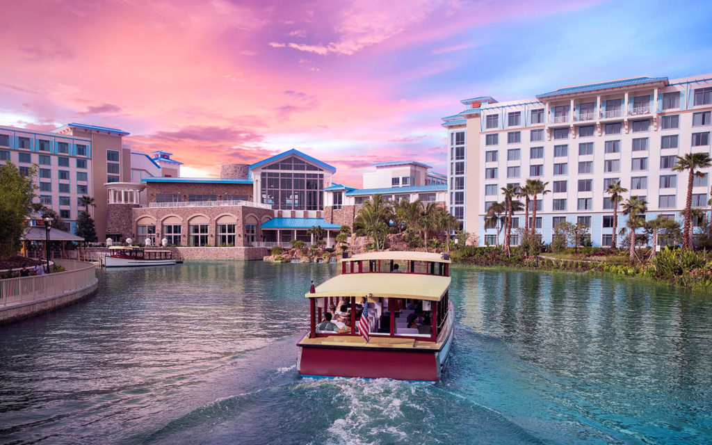 Enjoy an island escape at Loews Sapphire Falls Resort at Universal Orlando.