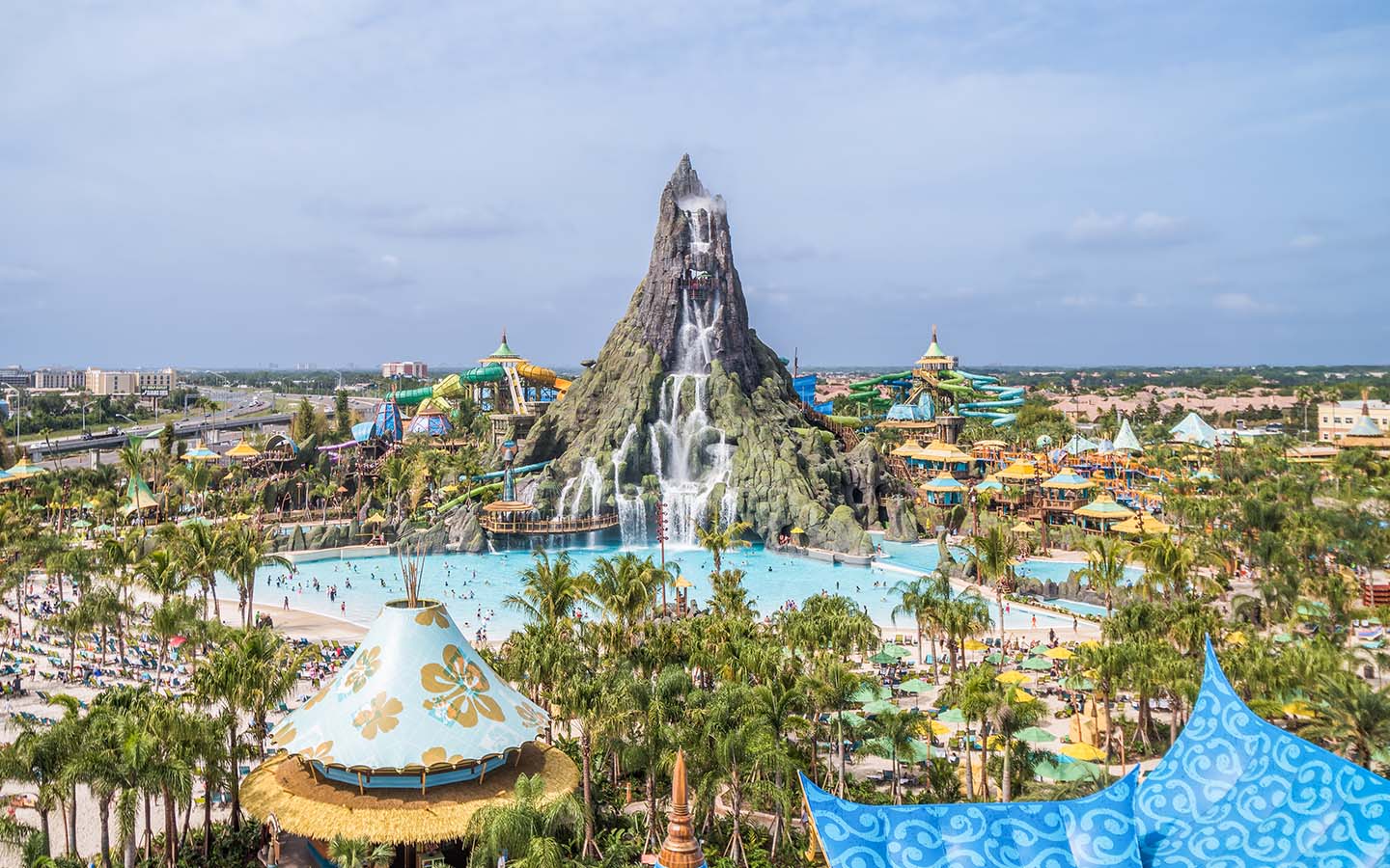 Experience a water park unlike any other at Universal's Volcano Bay.