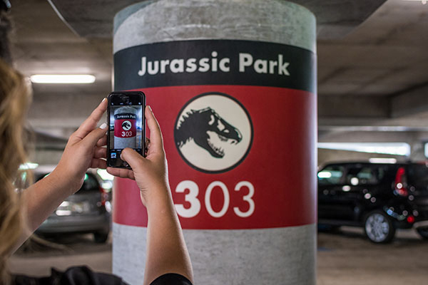 Snap a photo of your parking spot when visiting Universal Orlando Resort.