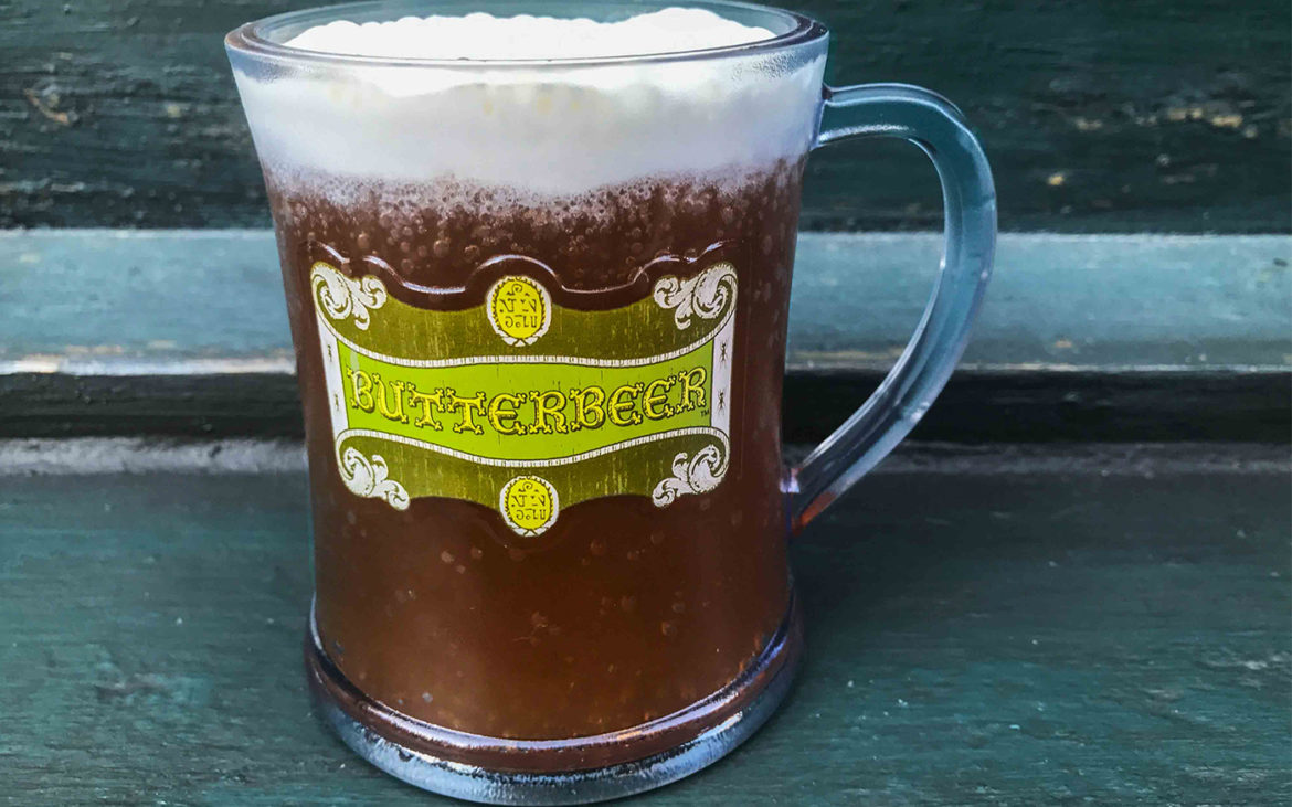Butter Beer at the Wizarding World of Harry Potter
