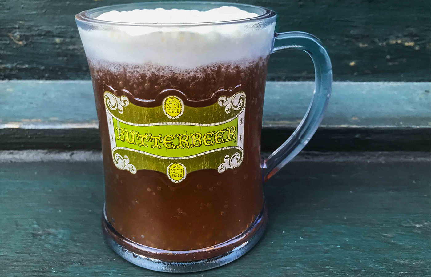 Butter Beer at the Wizarding World of Harry Potter