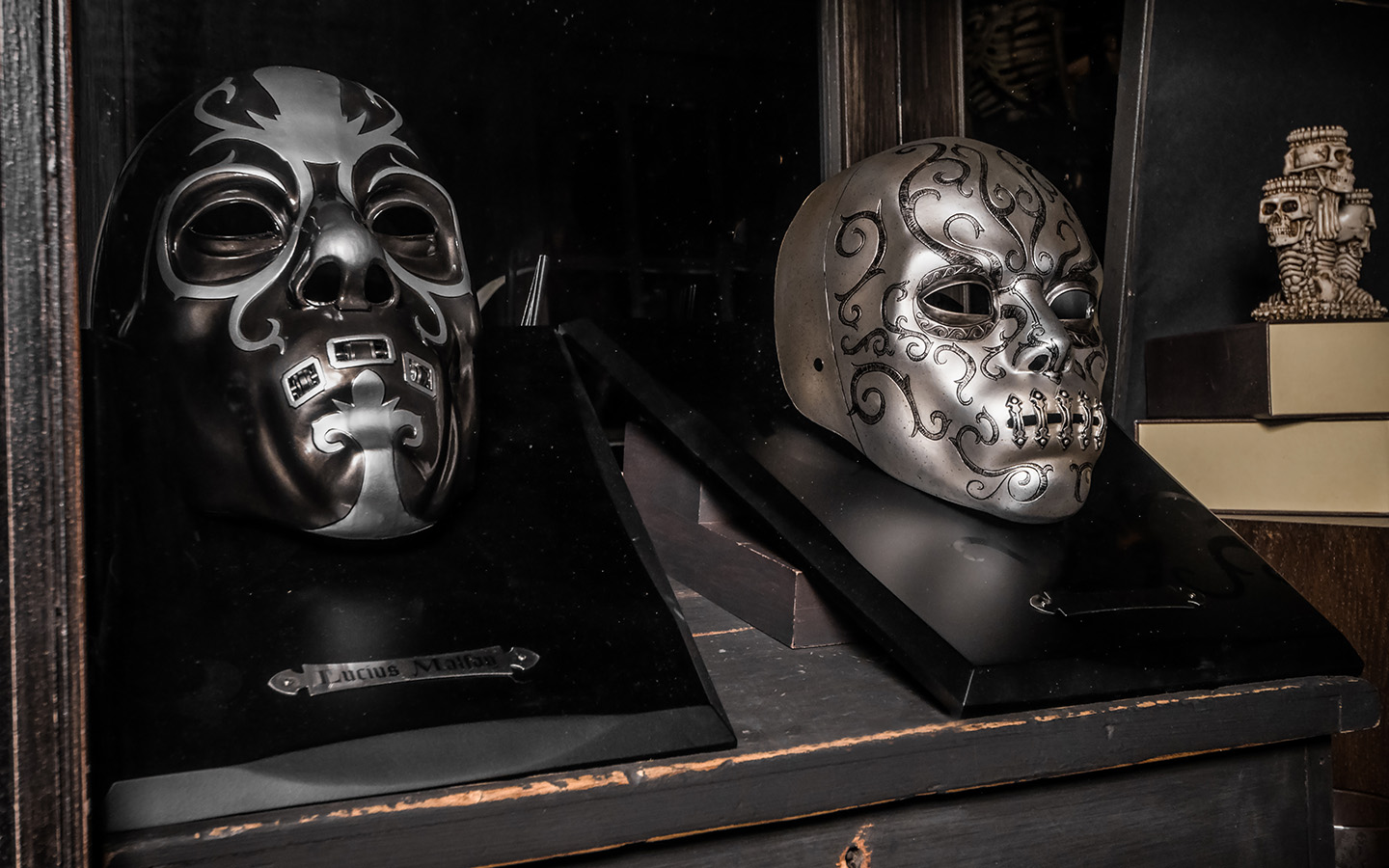 Death Eater Masks from Borgin and Burkes