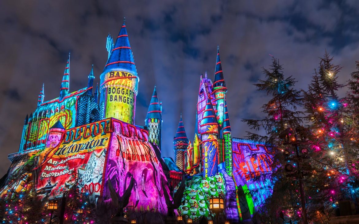 The Magic of Christmas at Hogwarts Castle at Universal Orlando