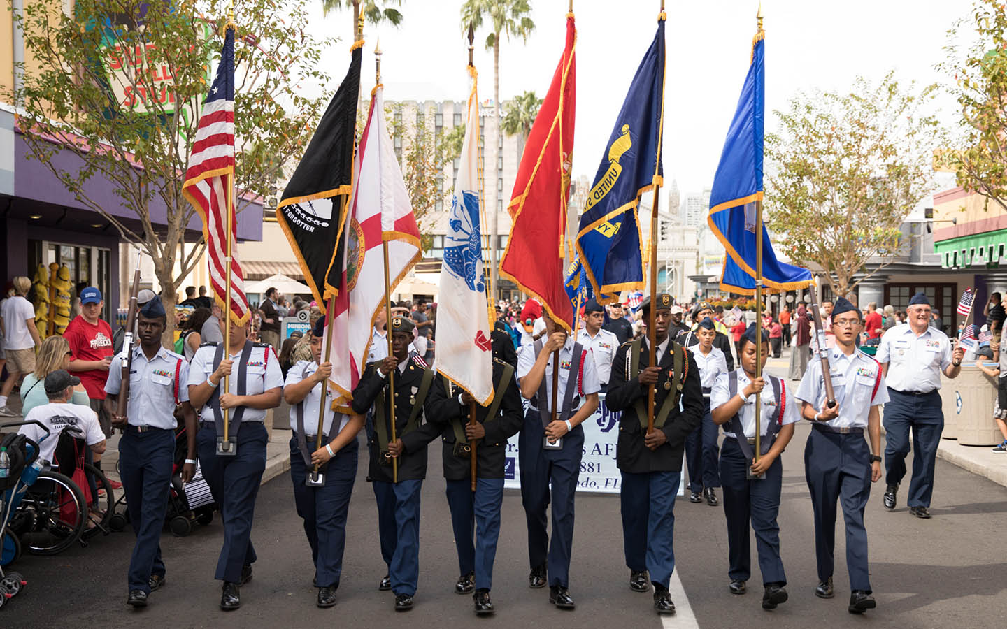 Veterans Day Parade 2017 at Universal Orlando Resort
