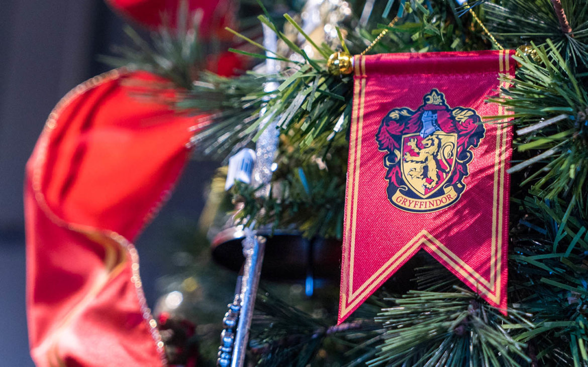 Gryffindor Banner Ornament from The Wizarding World of Harry Potter