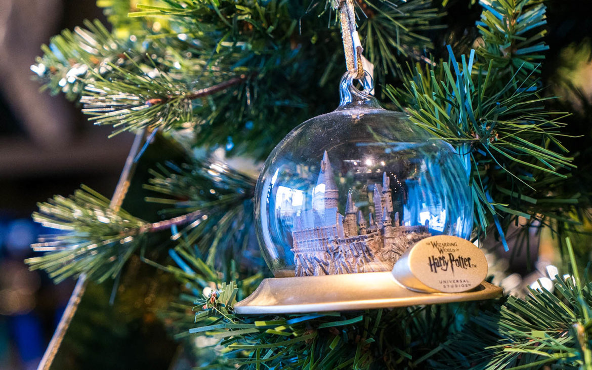 Hogwarts Castle Globe Ornament from The Wizarding World of Harry Potter