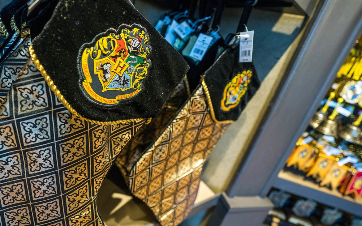 Hogwarts Crest Stockings from The Wizarding World of Harry Potter
