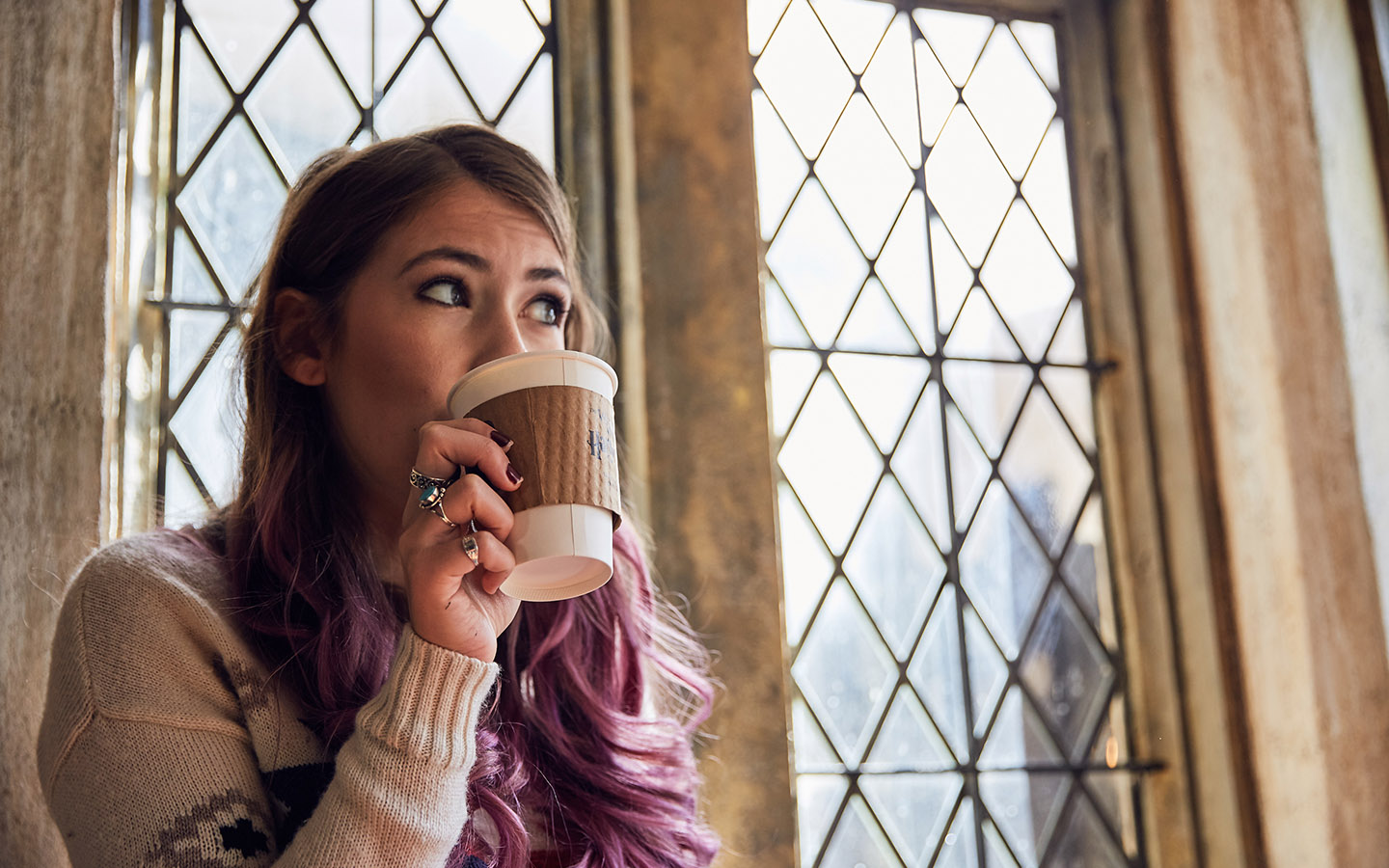 Hot Butterbeer in The Wizarding World of Harry Potter