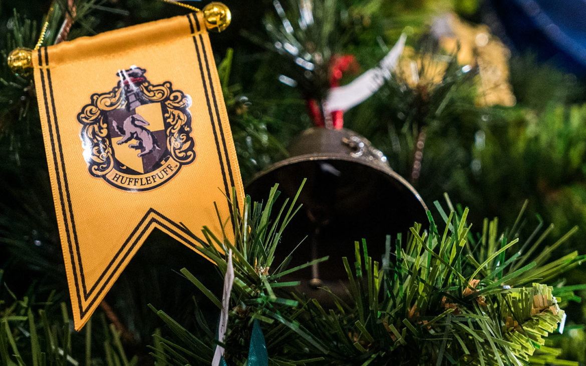 Hufflepuff Banner Ornament from The Wizarding World of Harry Potter