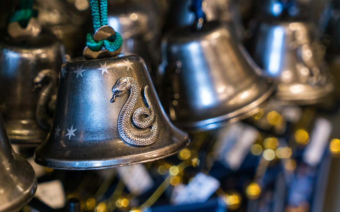 Slytherin Bell Ornament from The Wizarding World of Harry Potter