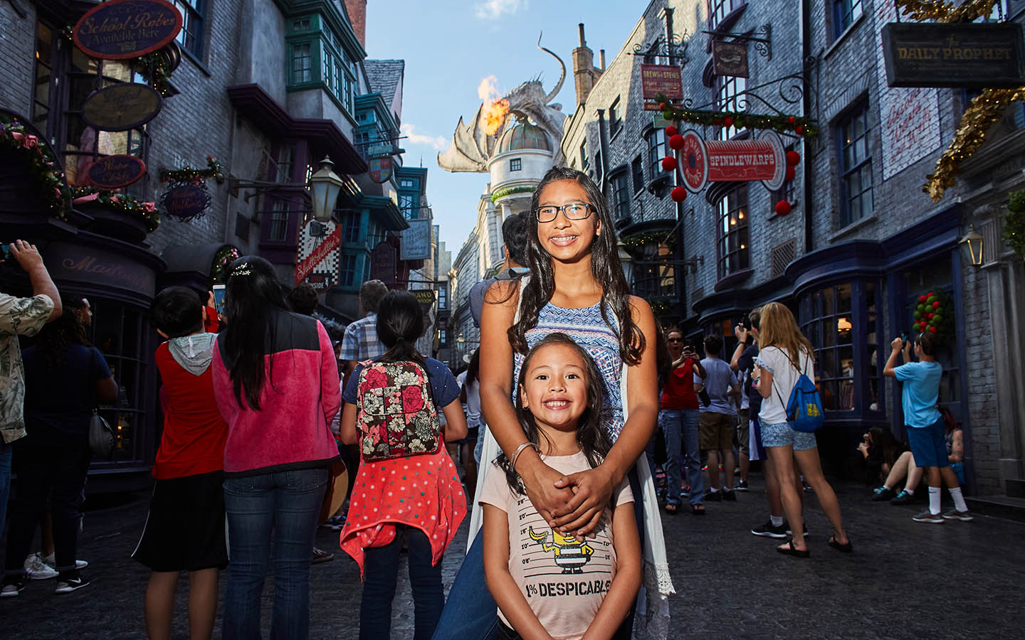 Christmas in The Wizarding World of Harry Potter - Diagon Alley