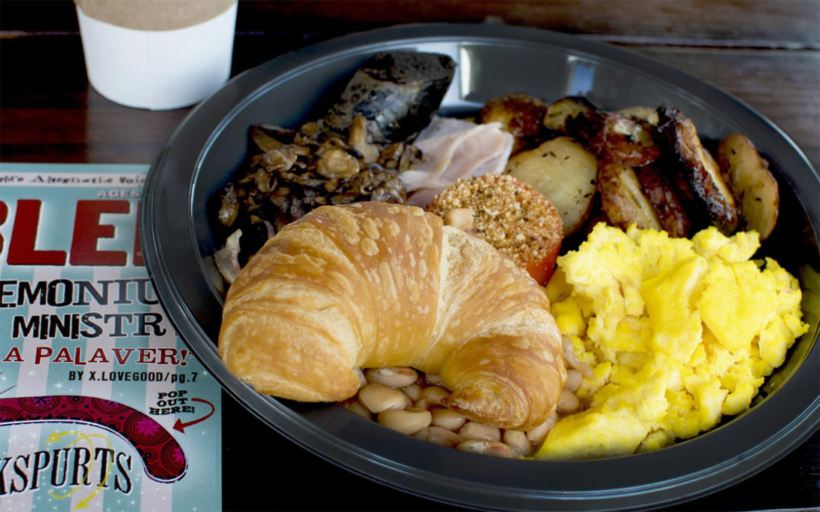 Traditional English Breakfast from Three Broomsticks
