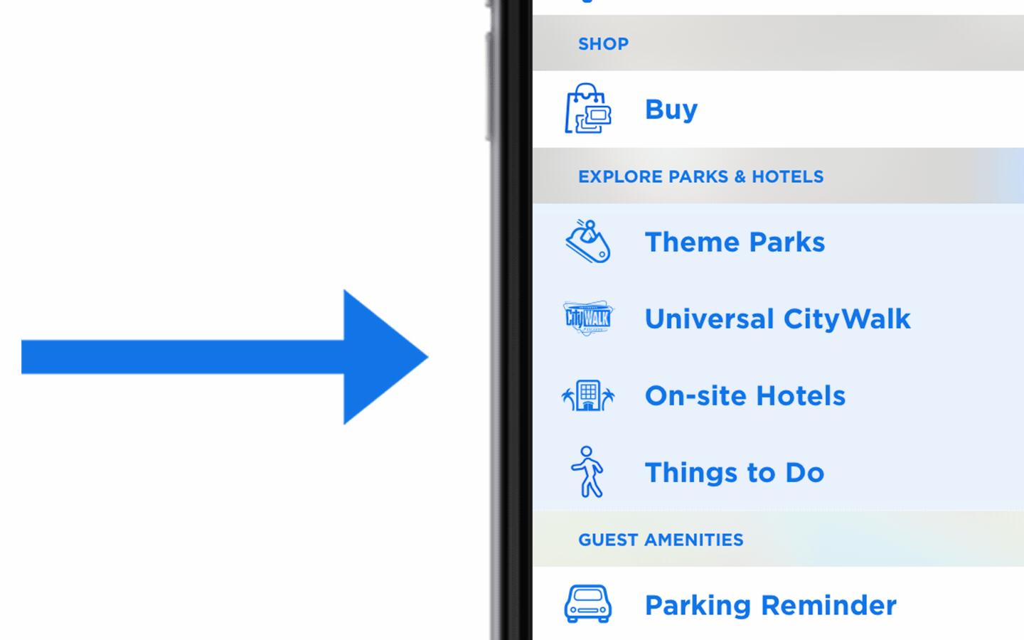 Universal Orlando Resort App - Interactive Maps