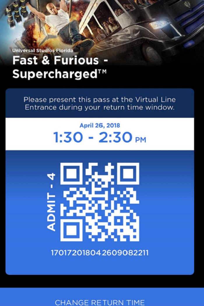 Fast & Furious - Supercharged - Universal Studios Florida - Virtual Pass