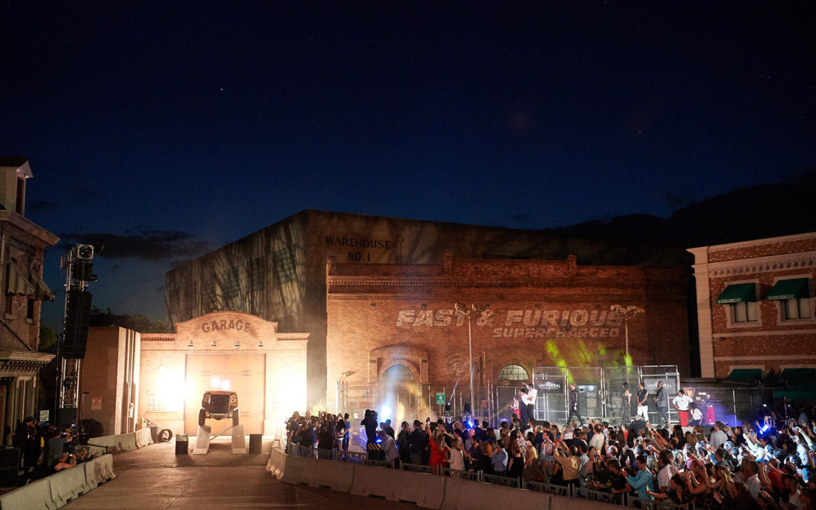 Fast & Furious - Supercharged Opening Celebration Moment 3
