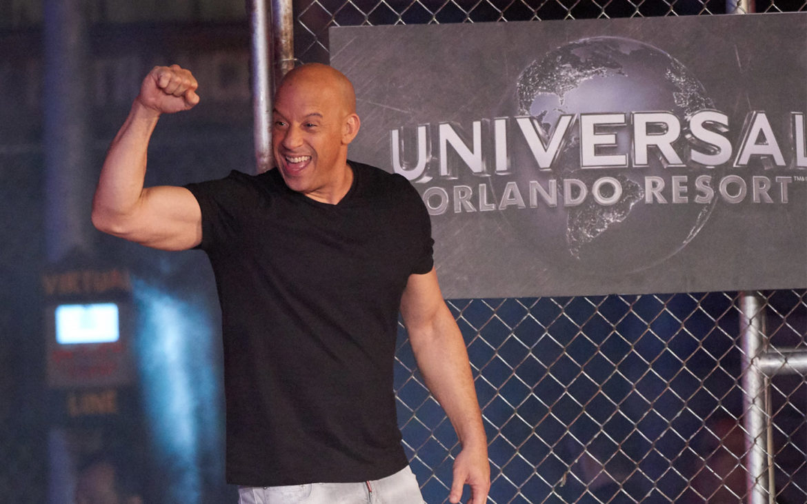 Fast & Furious - Supercharged Opening Celebration - Vin Diesel