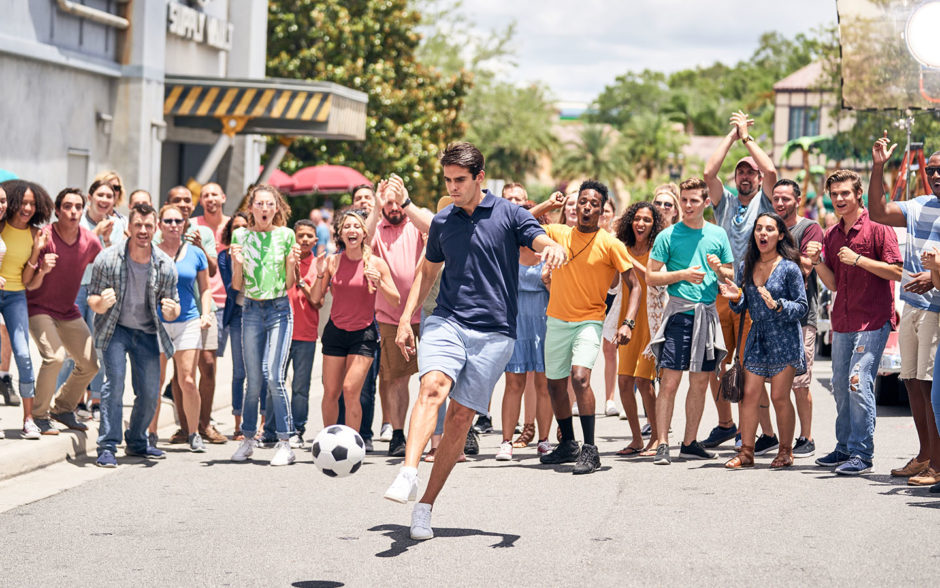 Behind-the-Scenes with Kaka for Universal Orlando's Soccer Commercial