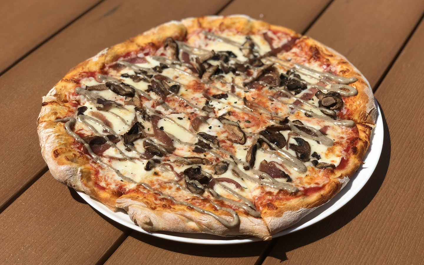 Funghi at Red Oven Pizza Bakery