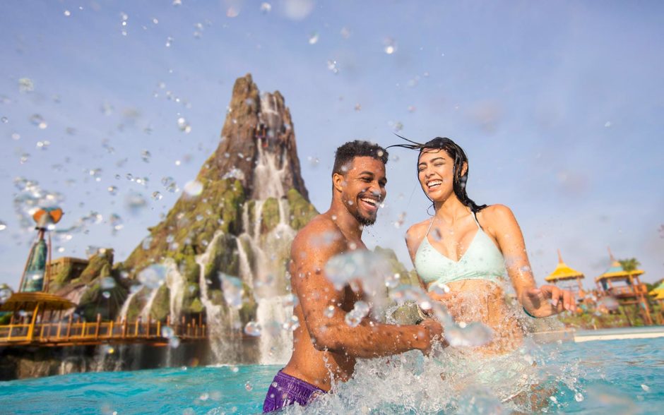 volcano bay universal orlando resort couples vacation