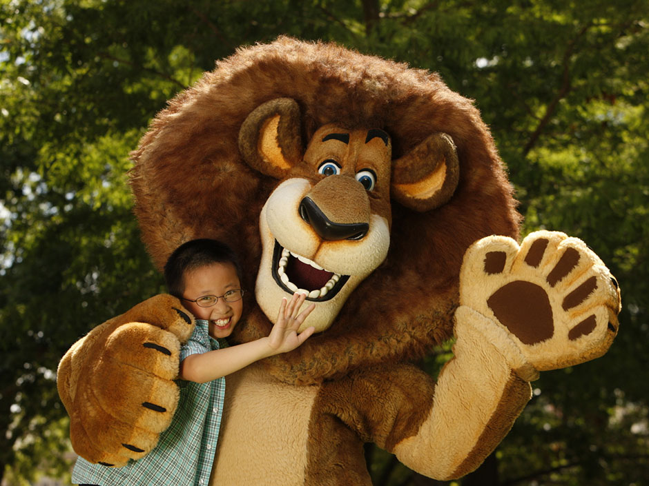 Alex the Lion at Universal Orlando Resort