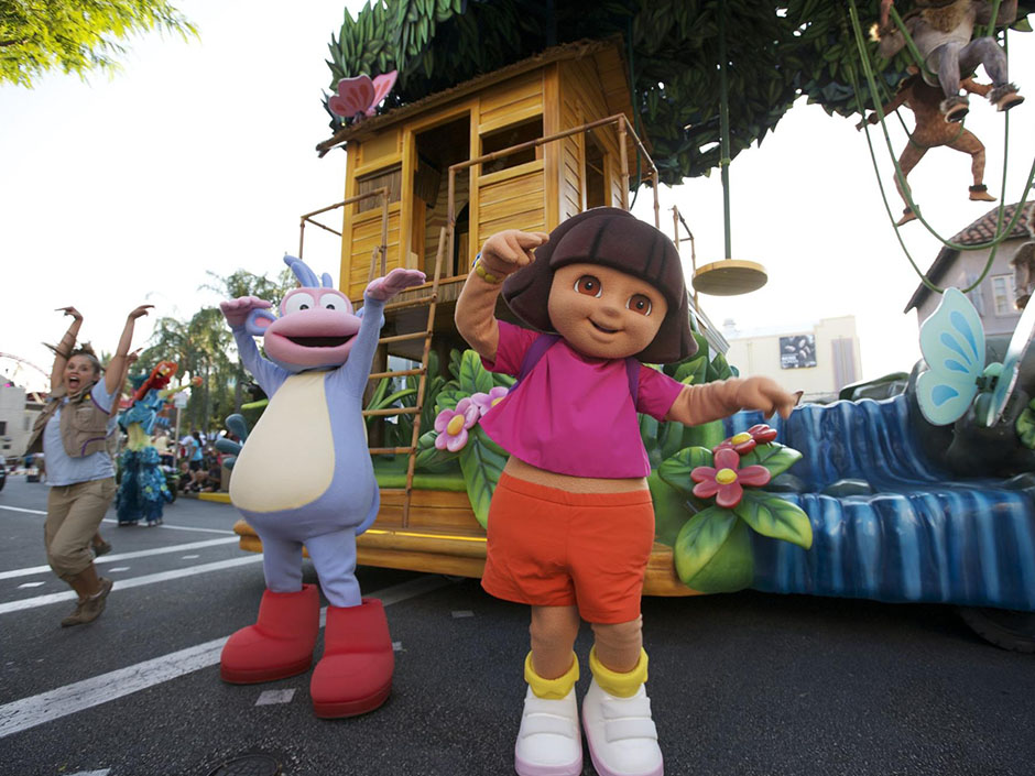 Dora the Explorer at Universal Orlando Resort