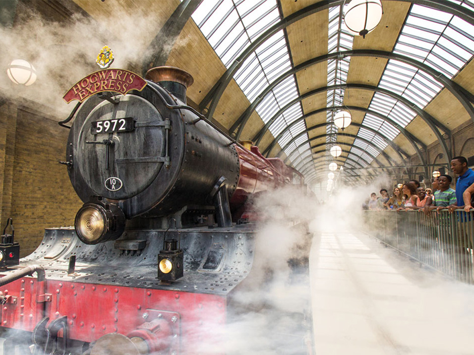 Hogwarts Express in The Wizarding World of Harry Potter