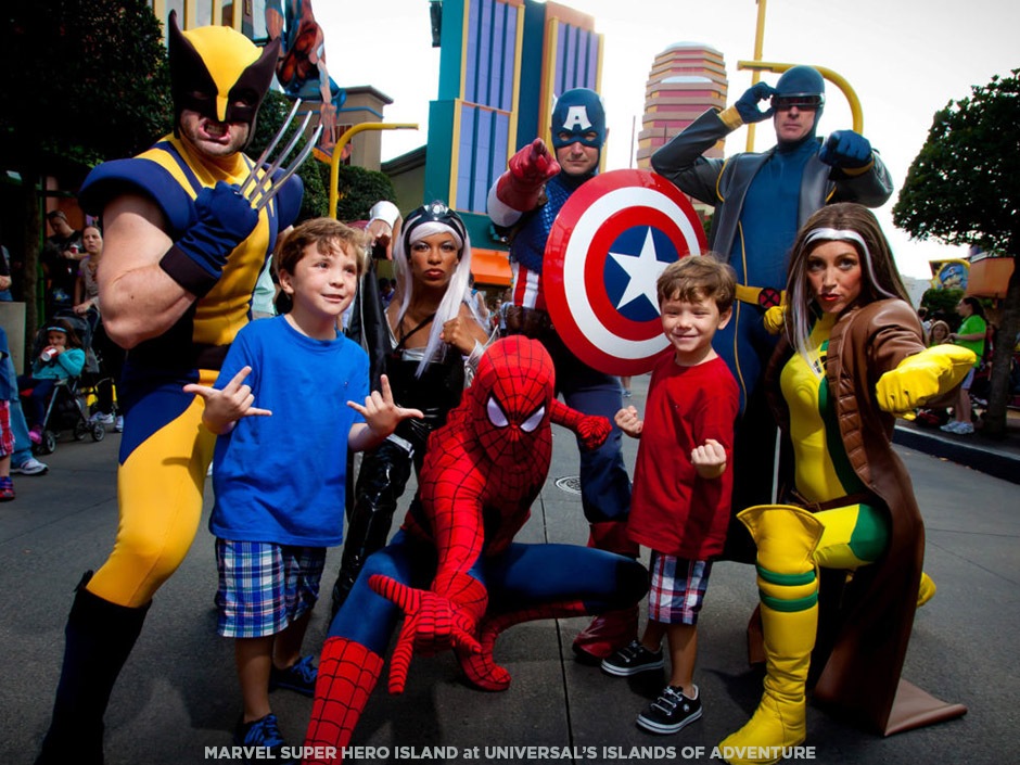 Marvel Super Hero Island Super Heroes