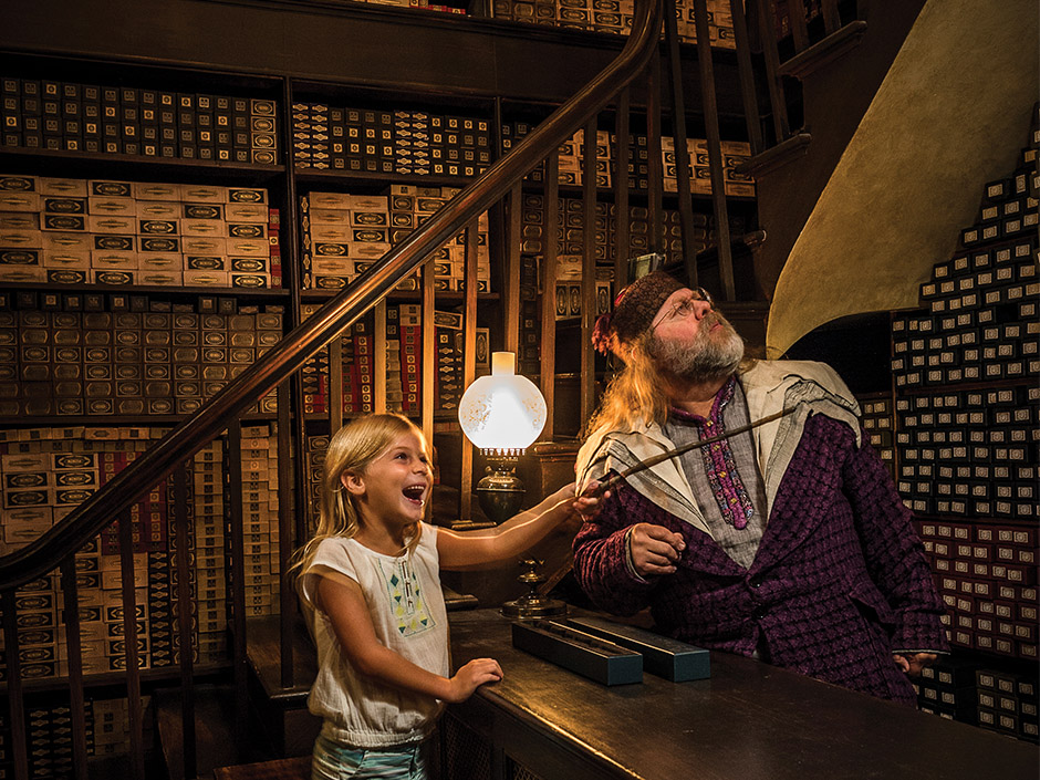 Ollivanders in The Wizarding World of Harry Potter