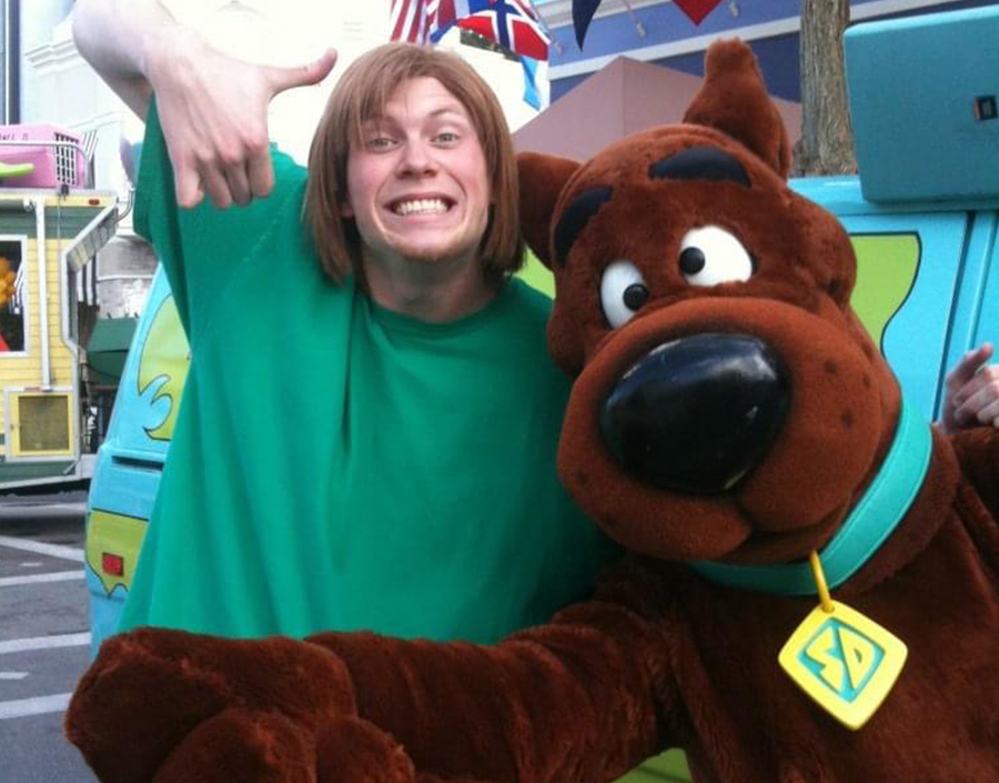 Shaggy and Scooby at Universal Orlando Resort