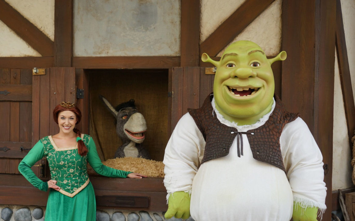 Shrek Characters at Universal Orlando Resort