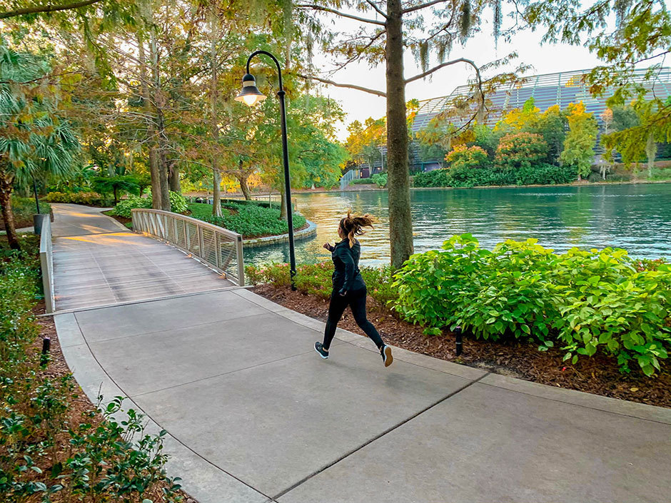 Jogging Trails at Universal Orlando Resort