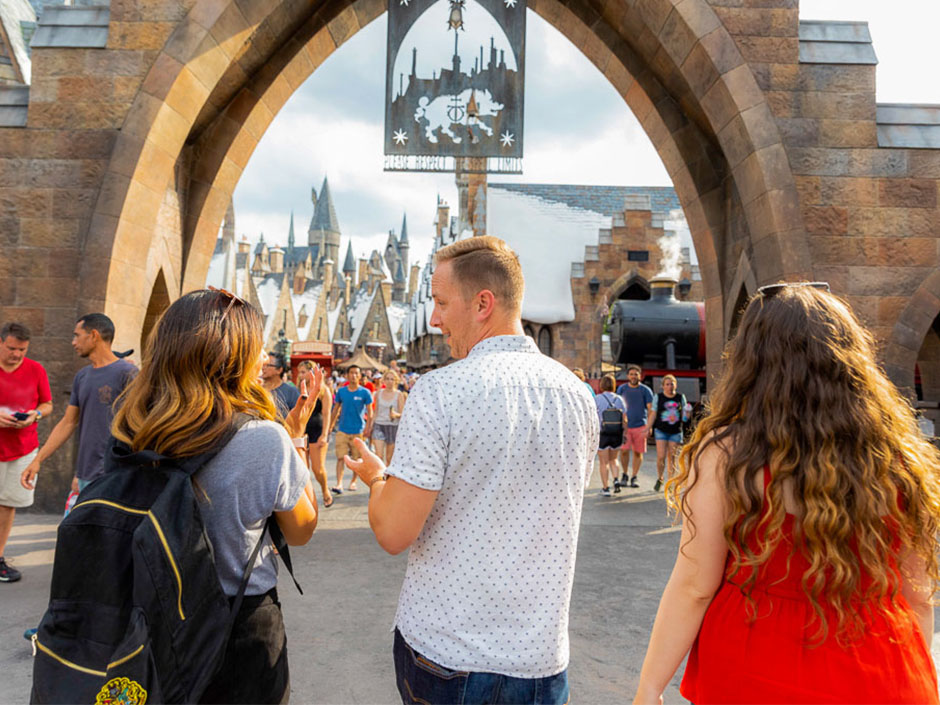 Entrance to Hogsmeade