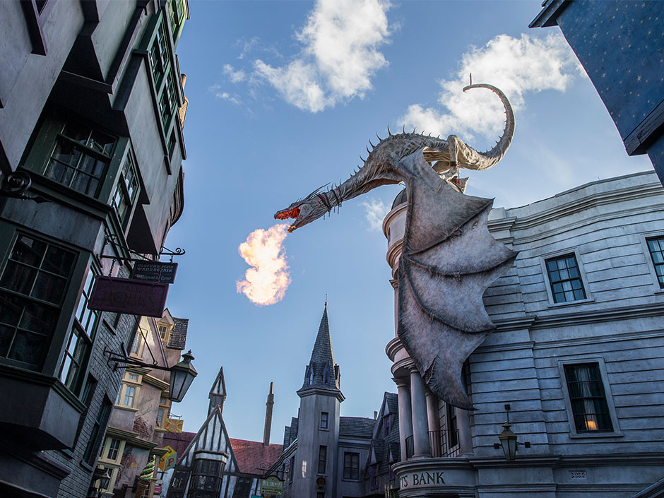 Diagon Alley Dragon