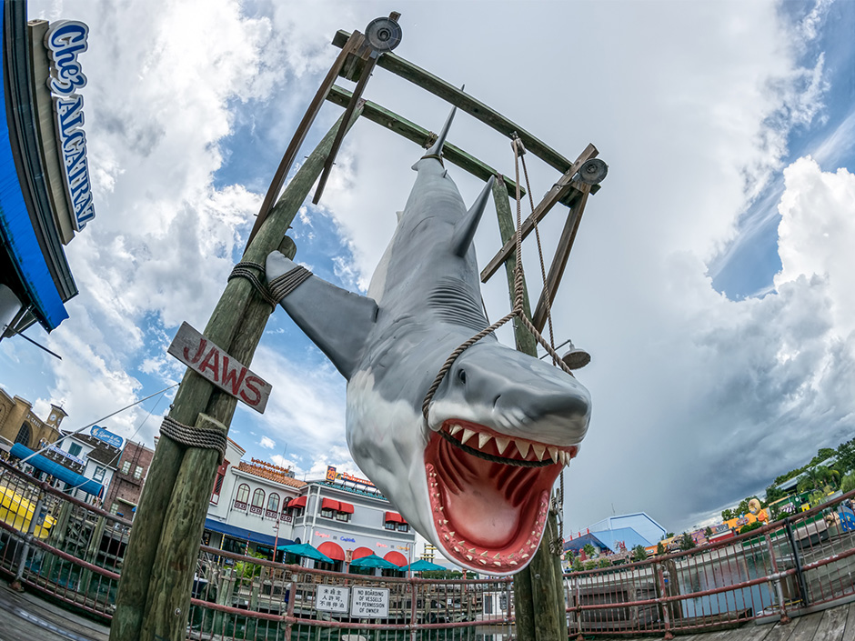 Jaws Photo Spot in Universal Studios Florida