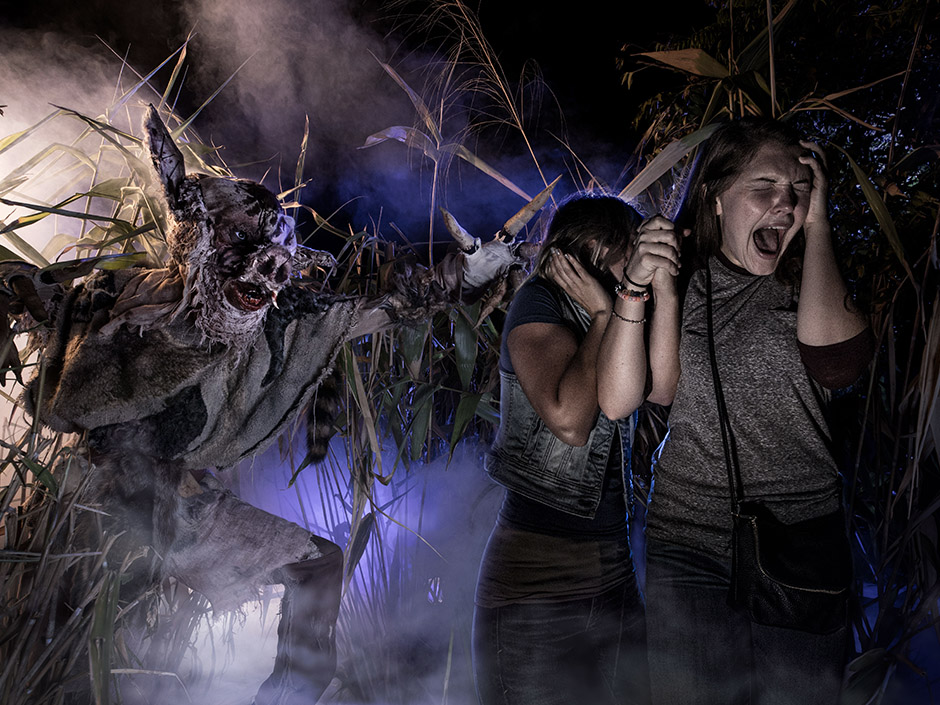 Atração Krampus no Halloween Horror Nights da Universal Orlando