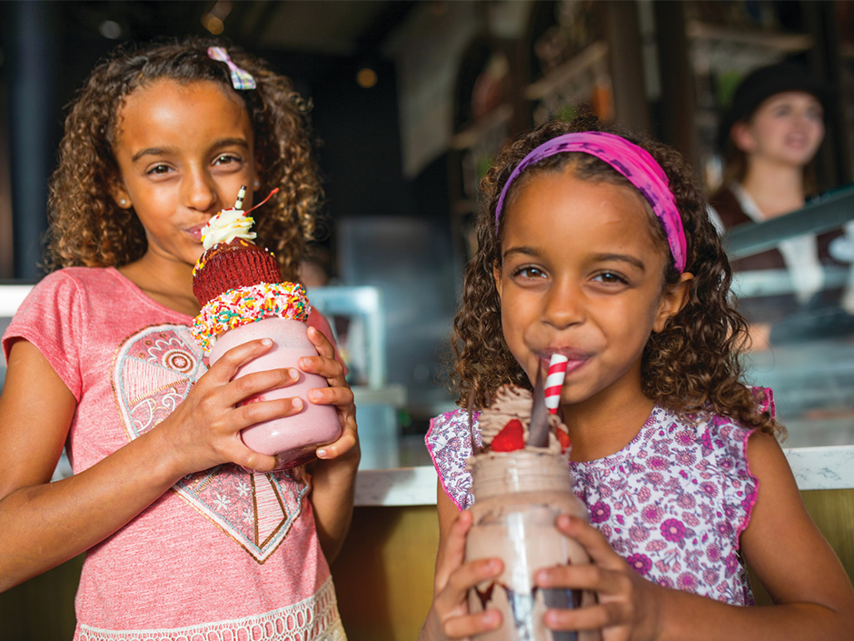 Milkshakes at The Toothsome Chocolate Emporium & Savory Feast Kitchen