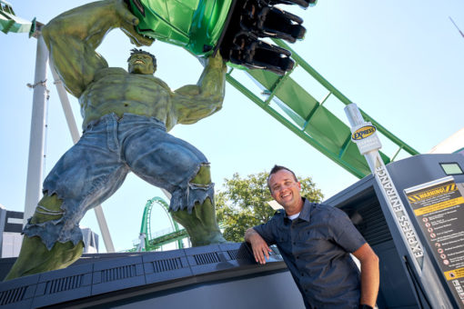 Clint Gamache - The Incredible Hulk Coaster