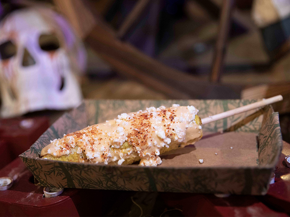 Grilled Street Corn from Halloween Horror Nights