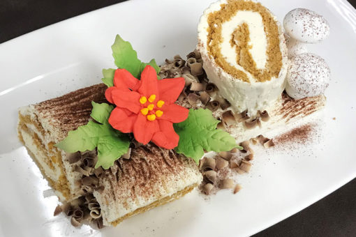 Pumpkin Spiced Log Cake from Loews Royal Pacific Resort