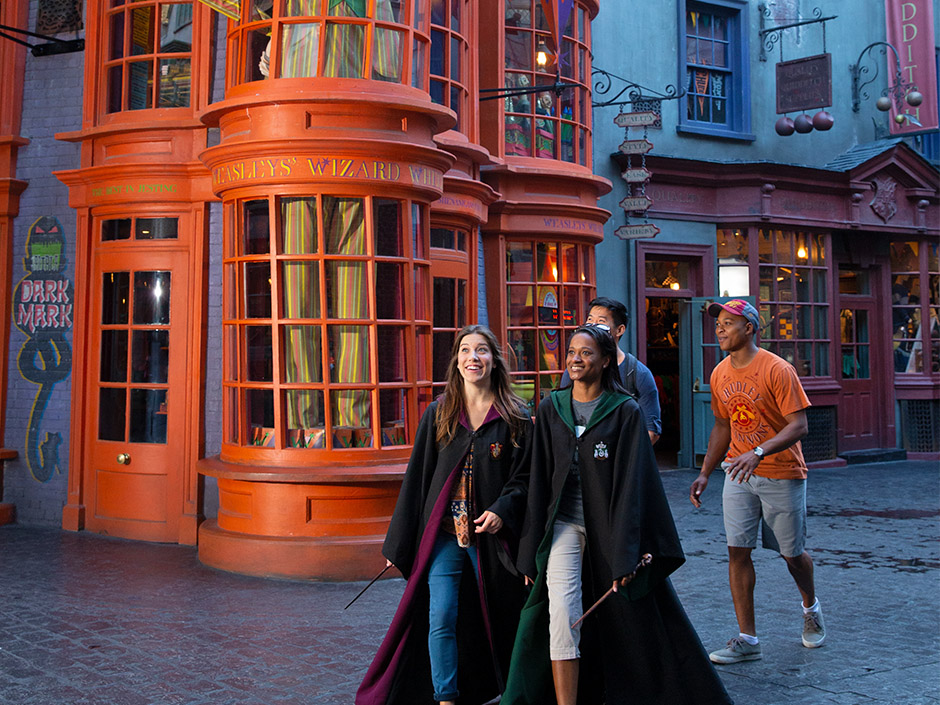 Shopping in The Wizarding World of Harry Potter