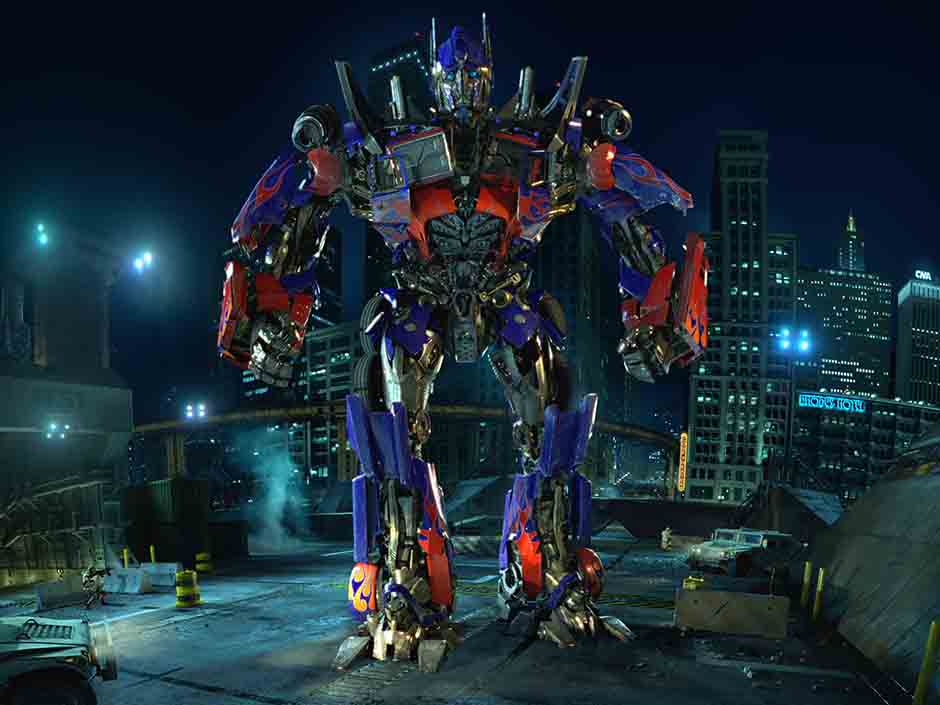Optimus Prime from TRANSFORMERS The Ride - 3D